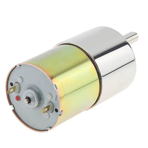 ✝️ Gear Motor 0.24 in x 0.55 in Shaft Size 1-Pack 12V Motor 100Rpm High for Rotary Equipment and Power Transmission
