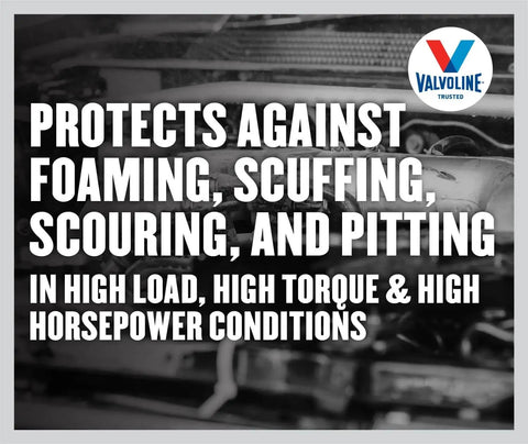 Daily Protection 80W90 Gear Oil for Cars and Trucks ad, protects against foaming, scuffing, and pitting.