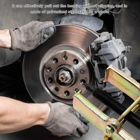 4 Inch Two Jaw Gear Puller With Adjustable Jaw Spread Carbon Steel Flywheel Removal Tool used on car brake rotor
