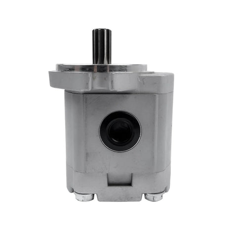 Front view of Getanye Gear Pump 9218005 4276918 Replacement for Hitachi EX100-3 EX120-5 EX200-3 EX200-5 EX220-3 excavators