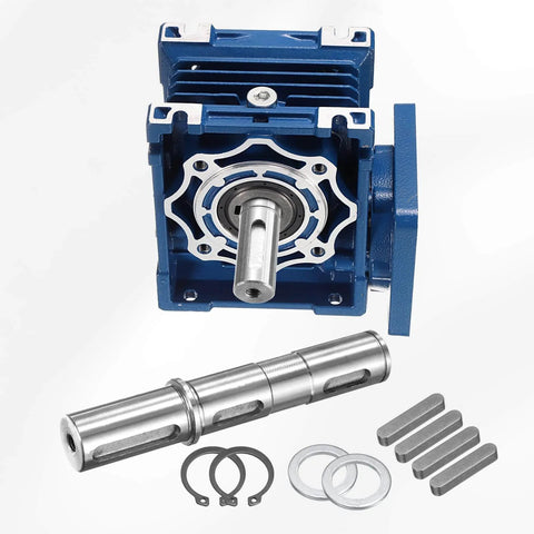 ✝️ Gear Reducer 25 mm Shaft Size 1-Pack Output Single Shaft 25Mm with strong housing and components for power transmission.