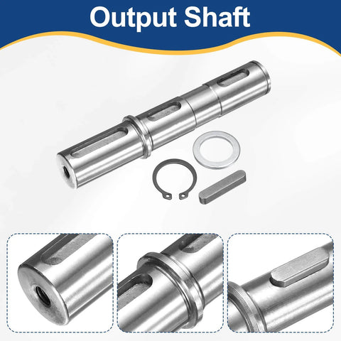✝️ Gear Reducer 25 mm Shaft Size 1-Pack Output Single Shaft 25Mm shown with components for rotary equipment and power transmission.