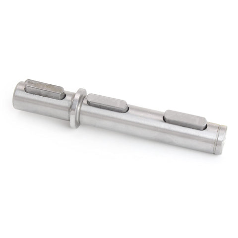Gearbox 14 mm Shaft Size 1-Pack Output Single Shaft Diameter for Rotary Equipment, shown as metal shaft component on white background.