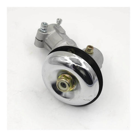 Fit for 26mm 28mm 7T 9T Gear Head Gearbox Accessory 7/9 Teeth Replacement Parts(26X9T), silver metal gearbox part on white background