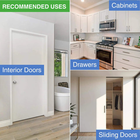 Ultra Quiet Gel Bumpers 104 Piece Variety Pack With Multi Compound Polyurethane Skin And Gel Core for Cabinets, Drawers, Interior Doors, Sliding Doors