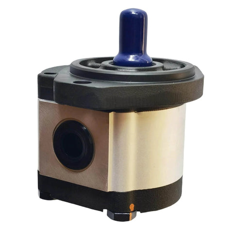 SKYJOINTS Hydraulic Gear Pump, 231572GT 231572 4CC, shown in close-up view, compatible with Genie scissor lifts models GS-1930, GS-1932