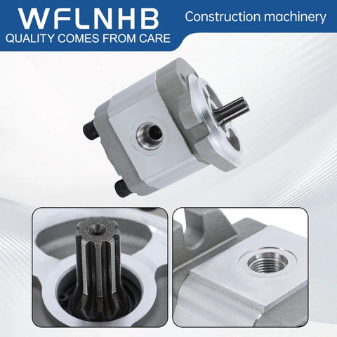 WFLNHB 96193GT 96193 Function Pump Hydraulic Gear Pump Replacement for Genie Lift close-up view