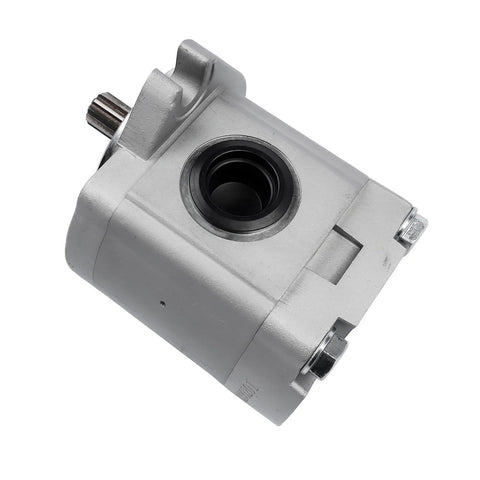 Getanye Gear Pump 9218005 4276918 Replacement for Hitachi EX100-3 EX120-5 EX200-3 EX200-5 EX220-3 EX220-5, side view