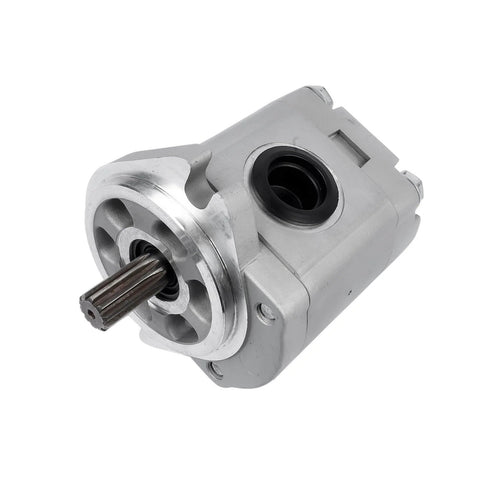 Front view of Getanye Gear Pump 9218005 4276918 Replacement for Hitachi EX100-3 EX120-5 EX200-3 EX200-5 EX220-3 EX220-5 EX200LC-3 EX270-5 EX400-5