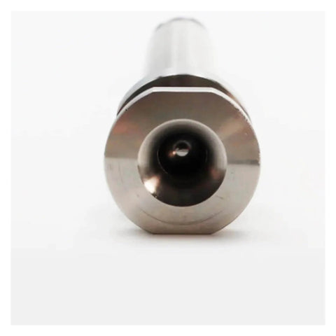 Close-up view of piston rod 287832 for airless paint sprayer GH833, stainless steel, polished finish, compatible with piston valve.