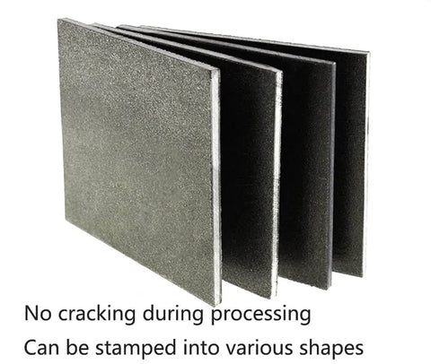 Glass Fiber Board Heat Resistant to One Thousand Degrees Celsius for Plastic Molds and Machinery Manufacturing, 6 mm by 100 mm by 100 mm, heavy-duty tooling board displayed in layers.