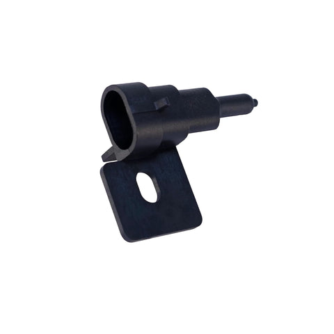 AITKEN ambient air temperature sensor, black plastic with mounting bracket and probe