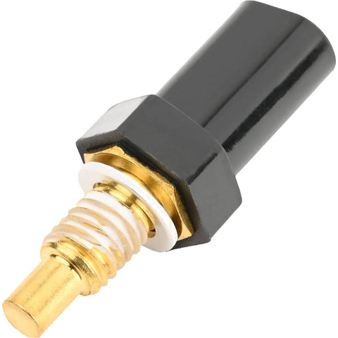 Sianxaido coolant temperature sensor with brass threaded probe, white seal, and black plastic housing