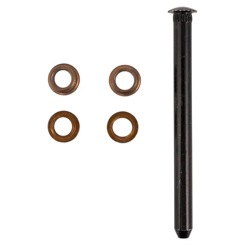 Set Of 4 Door Hinge Pin And Bushing Kits For General Motors Vehicles Replacement Parts For GM Cars And Trucks, showing pin and bushings