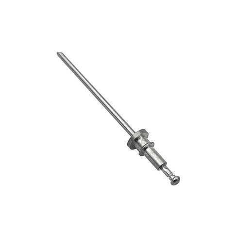 Single Trim Clip Stud for Buick Cadillac Pontiac GMC Window Regulator Rivets, close-up view of metal rivet design.
