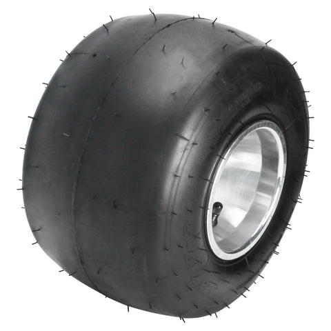 High Performance Go Kart Tire and Rim, 11x7.10-5 Go Cart Rear Wheel with Slip Tread and Aluminum Alloy Rim