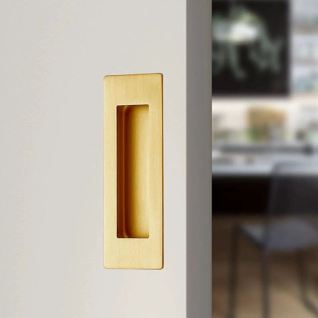 Recessed Finger Flush Pulls For Pocket Doors And Slidi...