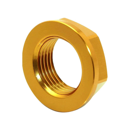 Gold M18 Front Wheel Axle Lock Nut Bolt for Yamaha YZ250F YZ250FX Kawasaki KX125 KX250 Suzuki RM-Z250 DR-Z400E 2000-2021