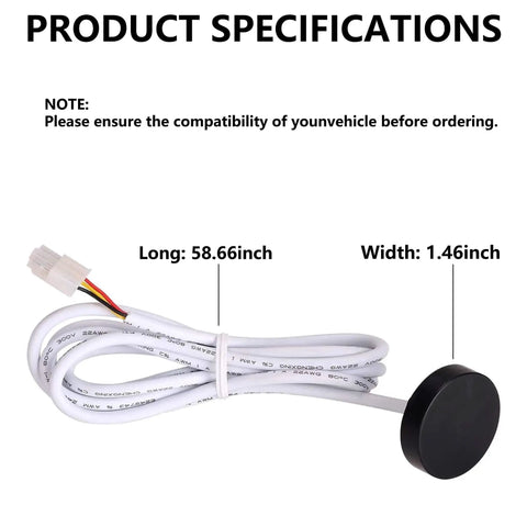 Golf Cart Speed Sensor OEM 73327G01 73327-G01 36V Upgrade Replacement for PDS Electric Golf Carts 2000 And Up dimensions