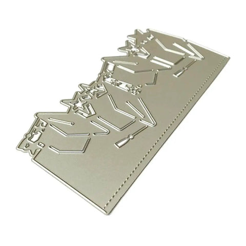 Versatile Die Cuts Kit For Scrapbooking And Card Making With Graduation Invitation Shapes Carbon Steel Metal Dies, side view