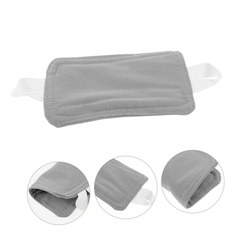 Two door silencers with elastic bands reduce noise and protect doors in nurseries, bedrooms, offices, and libraries; no drilling required.
