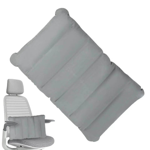 Inflatable seat cushion for travel showing portable PVC material and comfort design, unrelated to High Heat Lubricating Oil For Machines And Tools Pro Grade Multi Purpose Maintenance Fluid.