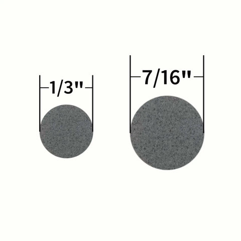Assorted Round Self Stick Noise Dampening Foam Cabinet Bumpers 100 Pack Gray For Quiet Closures And Surface Protection Easy Peel And Stick Ideal For Cabinets Doors Electronics Lamps Decor And More