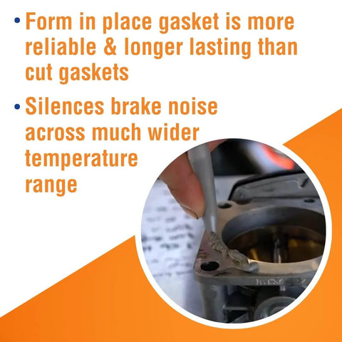 Application of Ultra Gray Rigid High Torque RTV Silicone Gasket Maker 13 Oz Pack Of 6 Engine Sealant for valve covers
