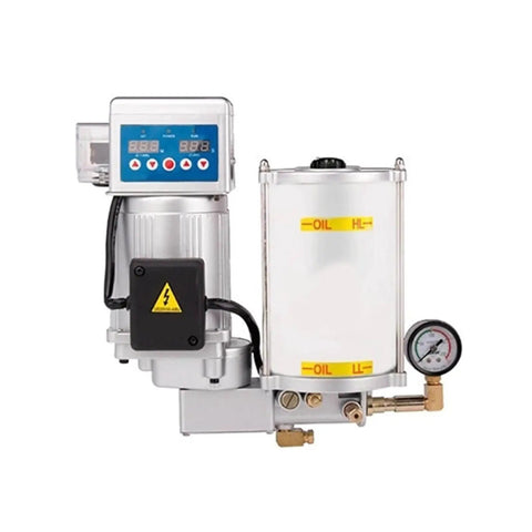 Automatic Grease Lubrication Pump For Industrial Equipment, Centralized Motor Driven Lubrication System with 1 To 5 L Tank and Gauge