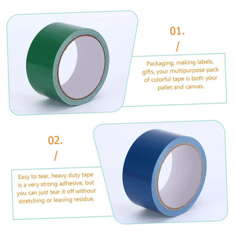 6 Rolls All Weather Greenhouse Repair Tape For Tarp Sealing And Emergency Fixes, Heavy Duty Film Tape For Water Leaks, Indoor Outdoor Use