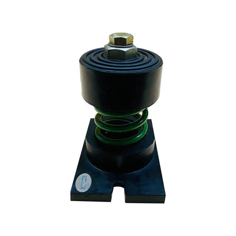 Cup Spring Mount Isolator Pack Of 4 For Vibration Isolation With 1 Inch Deflection, 220 Lb Per Cup Capacity, neoprene base