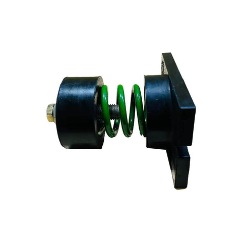 Side view of Cup Spring Mount Isolator Pack Of 4 For Vibration Isolation With 1 Inch Deflection, 220 Lb Per Cup Capacity, Green Color Code