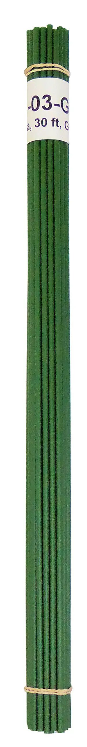 Green HDPE Plastic Welding Rod One Eighth Inch Diameter Thirty Feet For Canoes Kayaks Dirt Bike Fenders Gas Tanks Agricultural Water Tanks