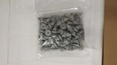 Door Silencer Pack of 10 delivers quiet, smooth door closures with effective dampening; grey silencers in clear packaging