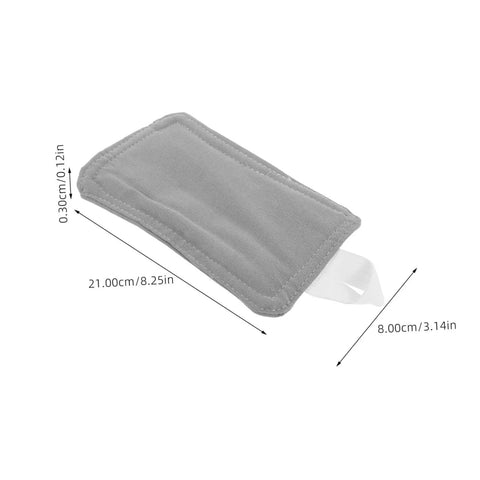 Two-piece door silencers stop slams in nurseries, daycares, bedrooms, and offices; easy no-drill installation with no surface damage, grey pad.