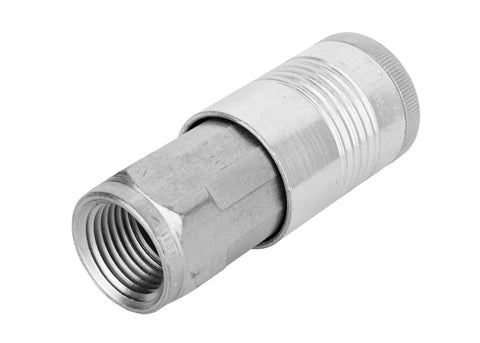 G Style Quick Connect Air Coupler Half Inch FNPT Steel Construction Built Tough For Heavy Duty Use Industrial Grade Air Tool Fitting