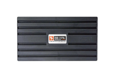 Hand Truck Helper And Mini Storage Pallet For Dollies Keeps Back Safe While Handling Heavy Loads Holds 800 Plus Lbs 18 Inch By 10 Inch By 1.5 Inch 1 Pack Waterproof Storage Pallet Protects Stored Items From Water Damage Insects And Debris top view
