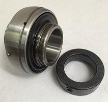 HC205-14 Bearing Insert with eccentric collar 7/8 Inch Mounted - VXB Ball Bearings