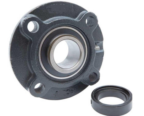 HCFC210-32 Flange Cartridge Bearing Unit 2" Bore Mounted Bearing with Eccentric Collar lock - VXB Ball Bearings