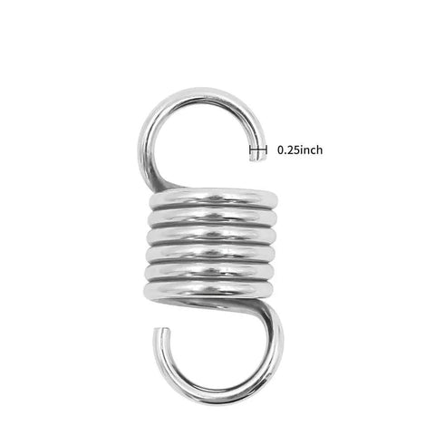 Beefed Up Heavy Bag Spring Shock Absorber For Boxing And MMA Training Cuts Bag Swing And Noise By Up To Seventy Five Percent