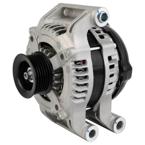 Beefed Up 12V 160Amp Alternator Replacement Fits Chrysler 300 5.7L 2011 to 2023, Dodge Challenger 5.7L, 6 Groove Pulley