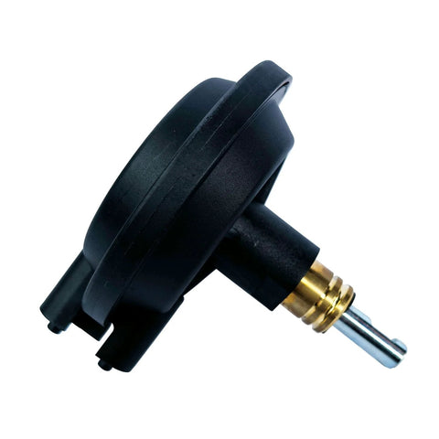 Vanlison 4WD vacuum actuator, black plastic housing with brass collar and metal shaft