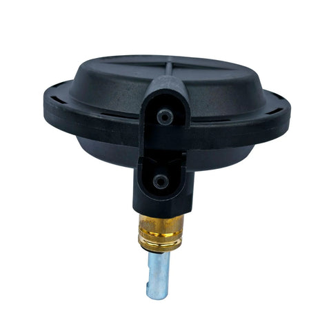 Vanlison 4WD vacuum actuator, black plastic housing with brass connector and metal shaft.