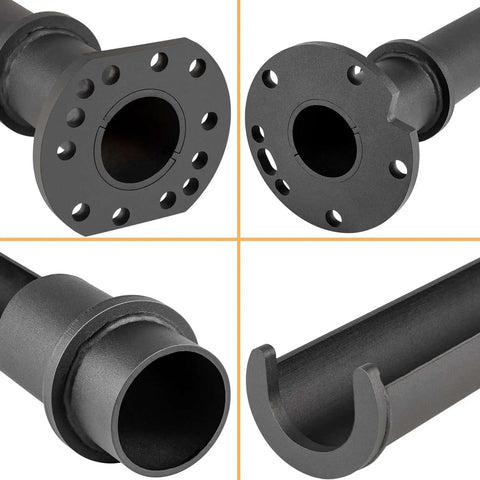 Rear Axle Bearing Puller Tool Fits Land Cruiser 4Runner Tacoma Tundra Sequoia FJ Cruiser And Lexus GX Models For Hard To Reach Rear Bearing Jobs Built For Heavy Duty Pro Grade DIY Auto Maintenance, shown in various angles and features in close-up view.