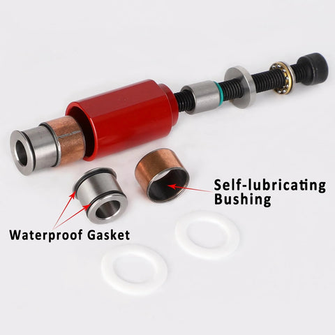 Heavy-Duty Bearing Kit For Light Bee X Segway X160 X260 With Frame Upper Pivot, showing waterproof gasket and self-lubricating bushing.