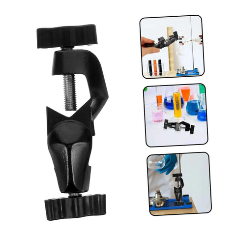 2 Pack Boss Head Clamps for Right Angle Lab Stands Heavy Duty Zinc Alloy Clamp Poles Adjustable Clips for Woodworking