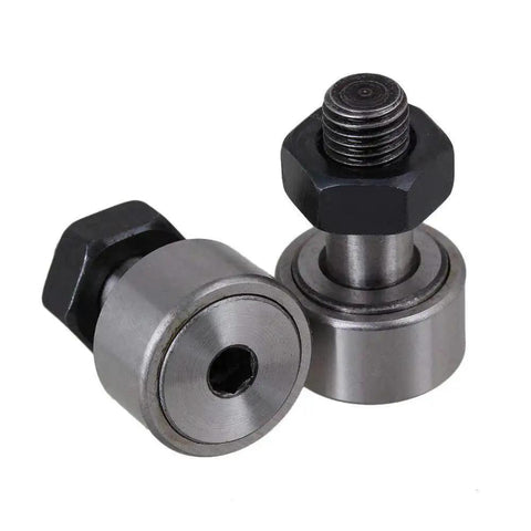 Heavy Duty Bolt Type Cam Follower Needle Roller Bearing Set 4 Pcs With Male Thread High Load Capacity Made From High Grade Bearing Steel CF5 KR12