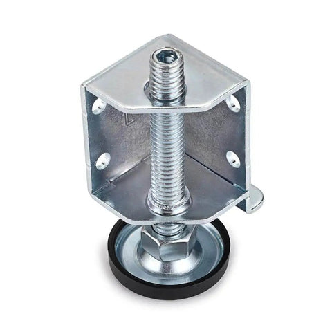 Heavy Duty Adjustable Leveling Feet With Corner Protector Edge Guard For Furniture Tables Cabinets And Workbenches Four Corner Levelers