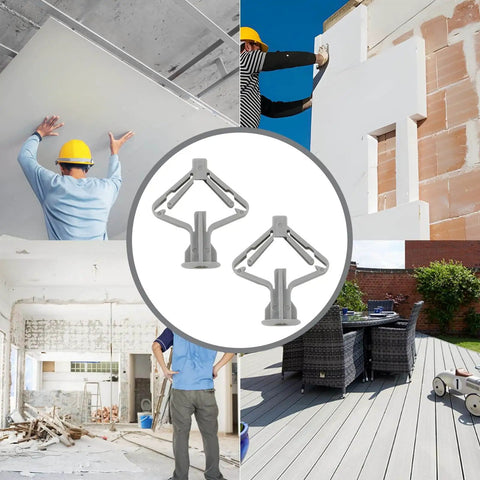 Heavy Duty Drywall Anchor Kit With Screws For Hollow Walls And Plasterboard, Self Drilling Butterfly Expansion Plugs