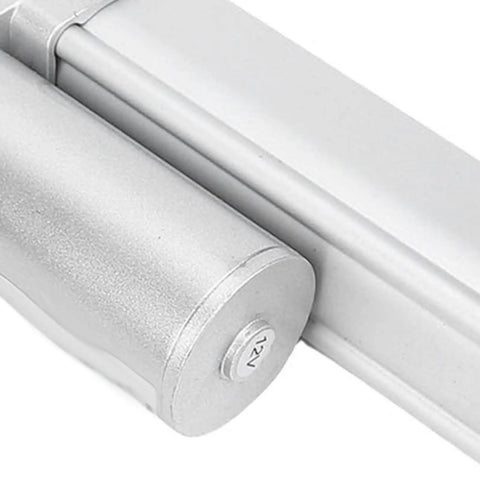 Close-up of Heavy Duty Electric Linear Actuator With 100mm Stroke For 1500N 330lbs Thrust IP54 Weather Resistant And Built In Limit Switch
